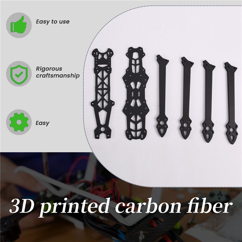 Drone Kit Parts Included - B05C-สำหรับ MARK4 ชุดเฟรม 7 นิ้ว คาร์บอนไฟเบอร์