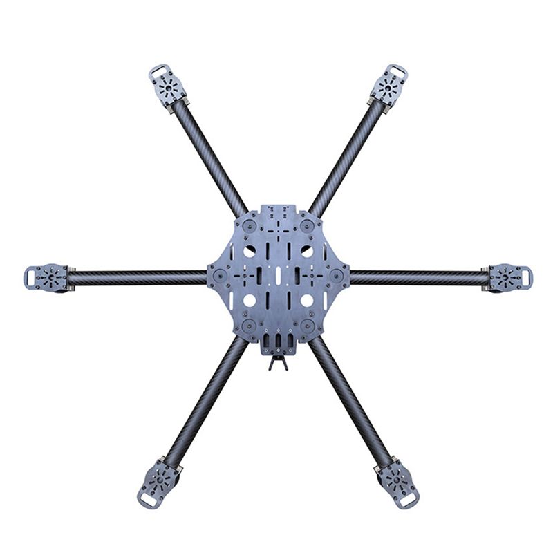 Drone Kit Hexacopter - ชุดโครงเฮกซาคอปเตอร์ B04C สำหรับโดรน FPV ควอดคอปเตอร์ โครงอัพเกรดแบบถอดประกอบได้เพื่อเพิ่มประสิทธิภาพ