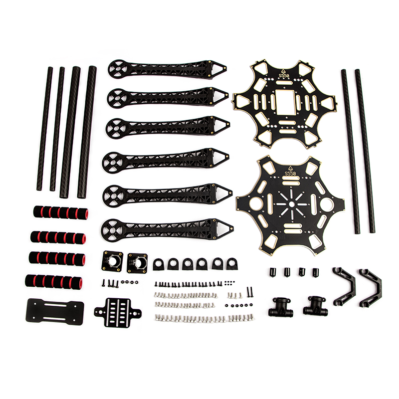 โครง Jeefly S500 รองรับใบพัดขน - Drone Kit Racing บทวิจารณ์และราคา