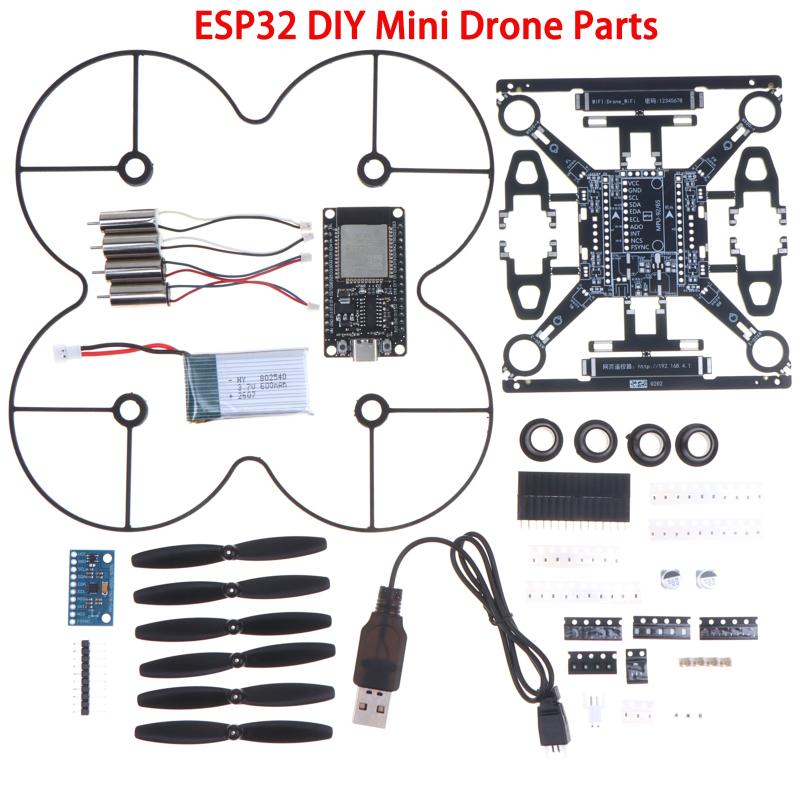 ชุดโดรนขนาดเล็ก E1 ESP32 แบบโอ - Drone Kit Parts Included บทวิจารณ์และราคา